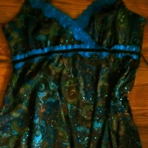 Sparkely " night out" top